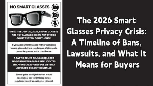 article:The 2026 Smart Glasses Privacy Crisis: A Timeline of Bans, Lawsuits, and What It Means for Buyers