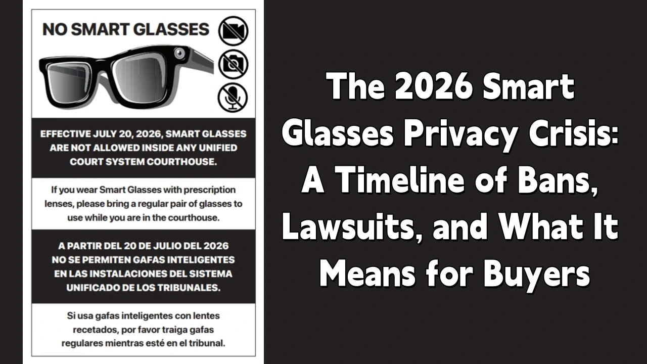 Smart Glasses Privacy 2026: Bans, Lawsuits & What Buyers Must Know ...