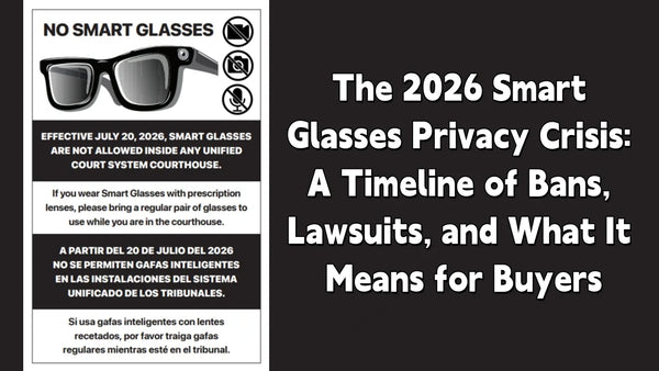 article:The 2026 Smart Glasses Privacy Crisis: A Timeline of Bans, Lawsuits, and What It Means for Buyers