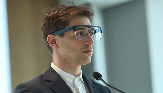 What Are Teleprompter Glasses? The Ultimate Guide for Speakers & Creators