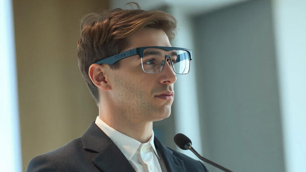 What Are Teleprompter Glasses? The Ultimate Guide for Speakers & Creators