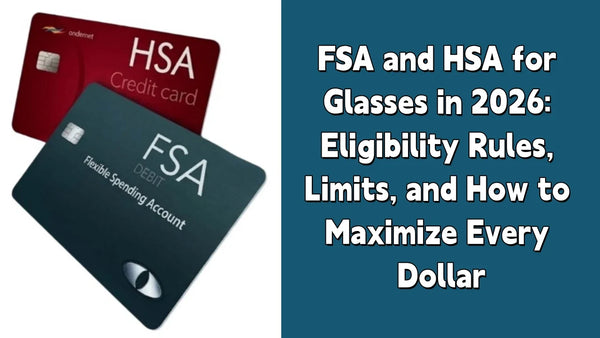 FSA and HSA for Glasses in 2026: Eligibility Rules, Limits, and How to Maximize Every Dollar