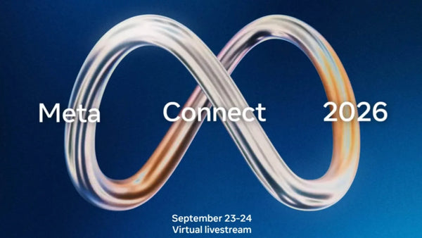 Meta Connect 2026 branding featuring the September 23–24 dates and virtual livestream.