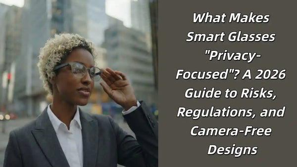 A 2026 Guide to Risks, Regulations, and Camera-Free Designs and What Makes Smart Glasses "Privacy-Focused"? 