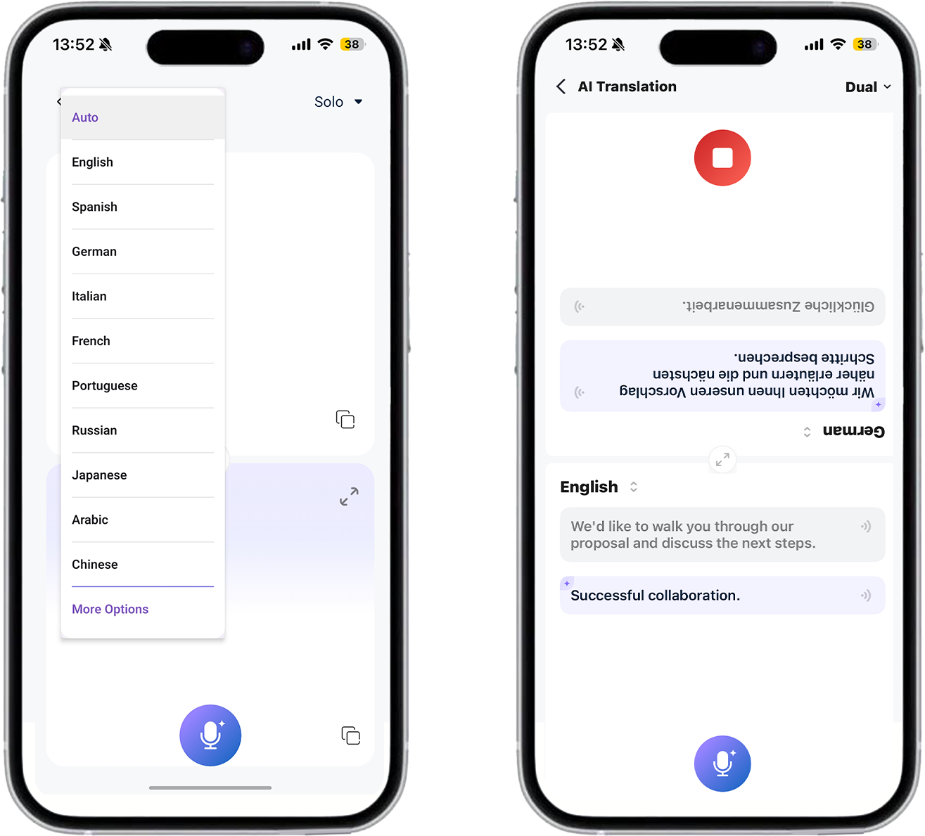 Connect without language barriers.