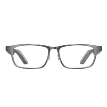 Dymesty Cook Edge AI smart glasses in grey frame, front view for unstoppable dreamers